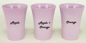 3 mislabeled jars of Apple and Orange